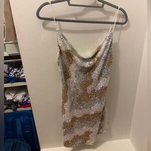 Hello Molly Sparkly Dress M